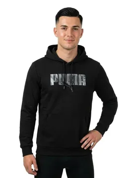 Felpa Con Cappuccio Ess Logo Lab Story 2 Black XL