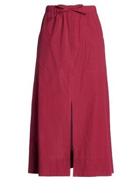 Falda midi Mujer Burdeos 34,36,38,40 Mujer