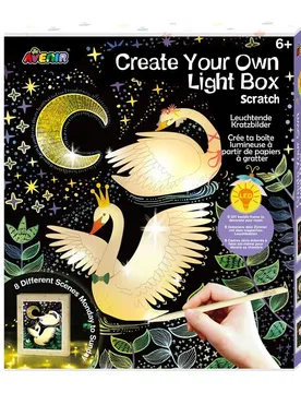 Set Da Grattare Crea La Tua Scatola Luminosa