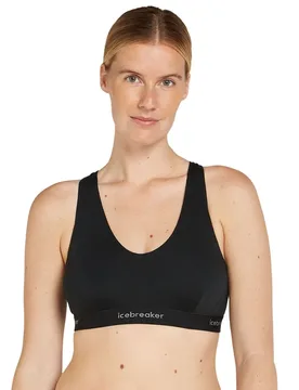 Soutien-gorge De Sport Merino 125 Cool-lite Sprite Racerback Black XS - Icebreaker - FashionsVida