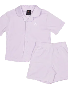 Terry Unisex Tracksuits - Pink - Size 4 - 5 Years - Cotton French Terry - Pink - Size: 4 - 5 Years - Jordan - FashionsVida