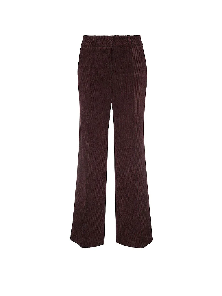 Pantalón Marlene AMELIE rojo oscuro 34/L32 - Cambio - FashionsVida