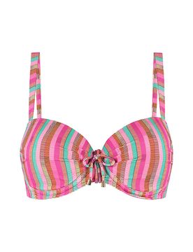Haut de bikini rose 42E