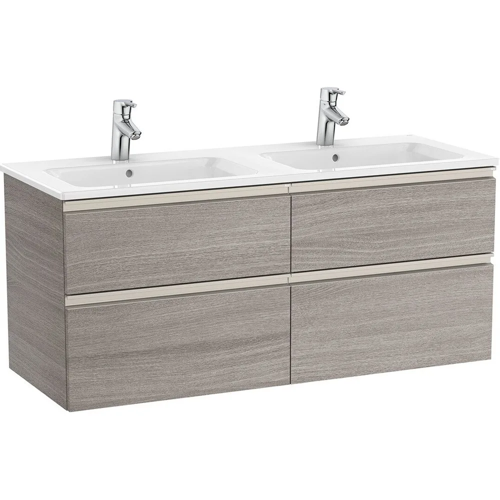 Mueble de baño con 2 cajones y lavabo The Gap - Roca - FashionsVida