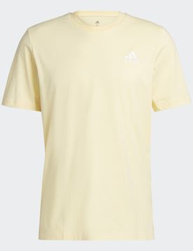 T-shirt Essentials Embroidered Small Logo S Almost Yellow / White