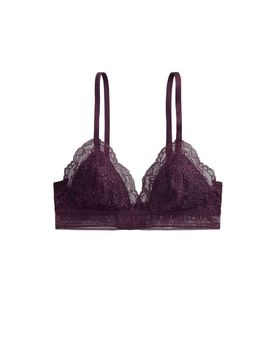 Polo Soutien-gorge dentelle en coton mélangé