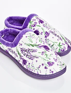 Pagen Pantolette "Lavendel" lila - 3Pagen - FashionsVida
