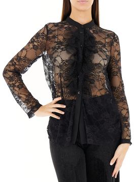 RINASCIMENTO Blusa in pizzo NERO M