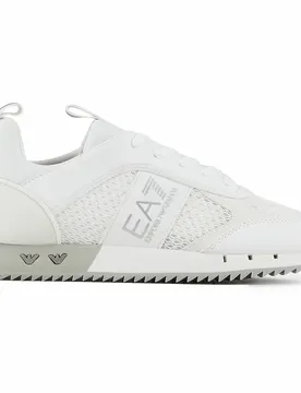 Ea7 Emporio Armani Baskets English White / Silver EU 36 Homme