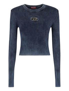 Diesel Top in maglia a coste