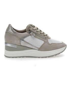 Scarpe Stringate con Platform Beige 2204 36