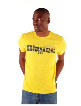 T-shirt à Manches Courtes 21sbluh02334-004547 Yellow L