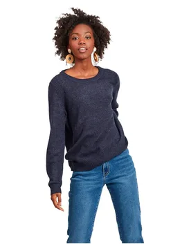 Maglione Ril Total Eclipse / Detail Melange XS - Vila - FashionsVida