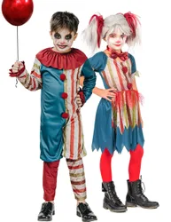Buntes Halloween Partnerkostüm für Kinder