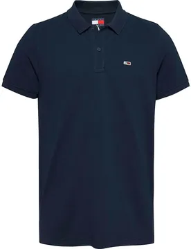 Polo à Manches Courtes Placket Slim Fit Dark Night Navy L