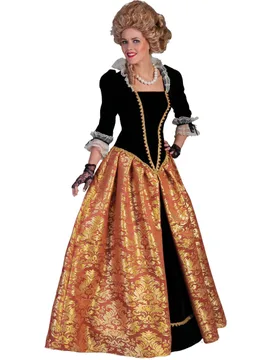 Kaiserin-Damenkostüm im Barock-Stil bunt - ESPA - FashionsVida