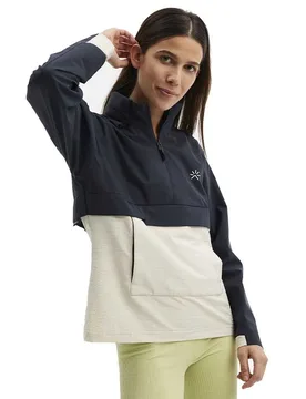 Ns40 Half Zip Sweatshirt Night Blue S Women - Tropicfeel - FashionsVida