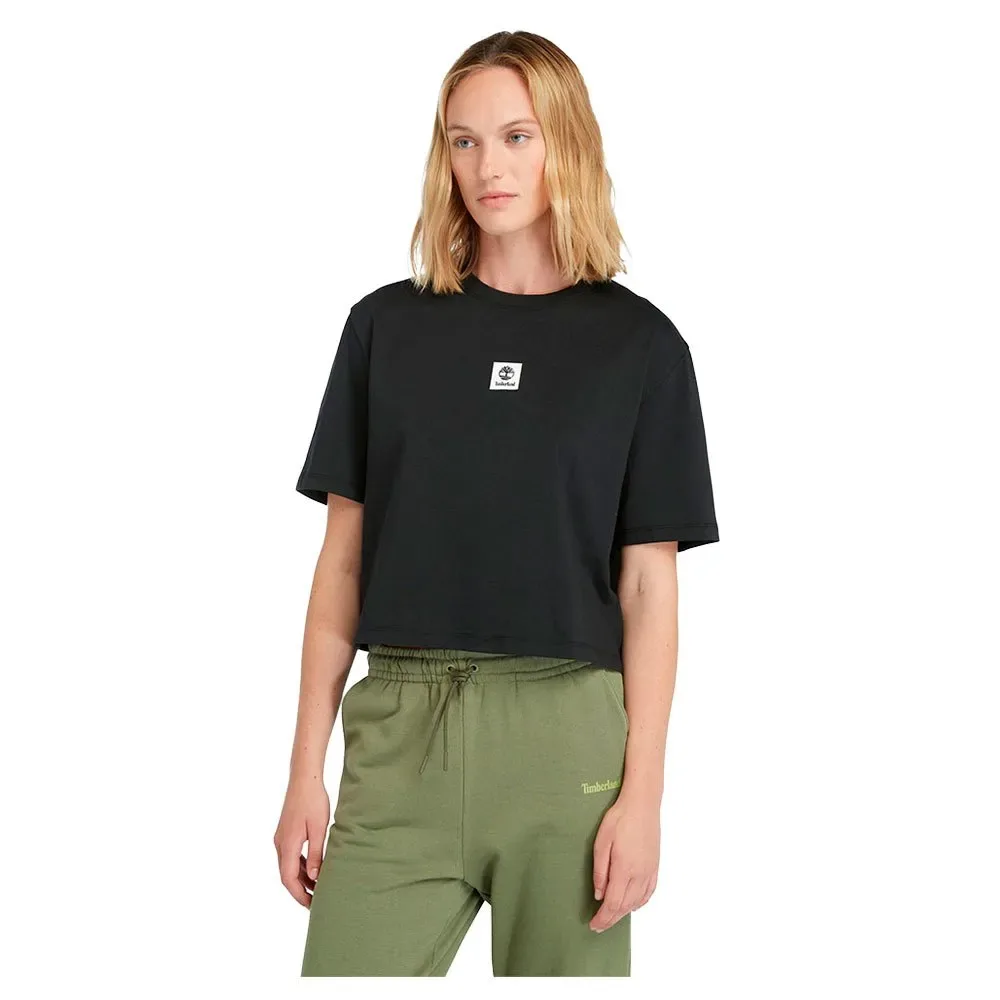 Maglietta A Maniche Corte Stack Logo Black XS - Timberland - FashionsVida