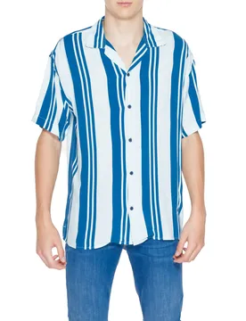Herren Hemd Azurblau 473964
