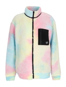 Orsetto Donna Sydney Sherpa Fleece Pastel Tie Dye