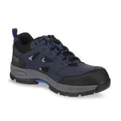 Mens Mudstone Safety Trainers (Navy/oxford Blue) - Size Uk 8