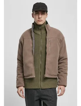 Veste Starter Reversible Fleece Green Khaki / Dark Grey 5XL