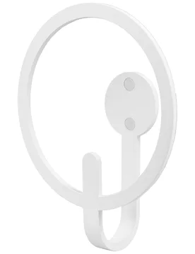 Mr. Steed Hat and Coat Hook by - white - Female - Size: One Size - Iserlohner Haken - FashionsVida