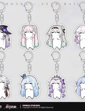 New Honkai: Star Rail Cute Cat Keychain Firefly Herta Robin Cartoon Anime Pendant Keyring Bag Charm Cute Gift - Aliexpress - FashionsVida
