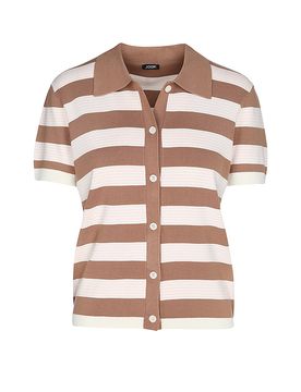 Poloshirt KASHA camel 36 damen