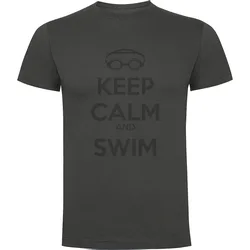 T-shirt à Manches Courtes Keep Calm And Swim