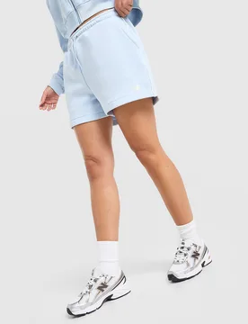Pipe Shorts - Damen, Blau - female - Size: M - New Balance - FashionsVida