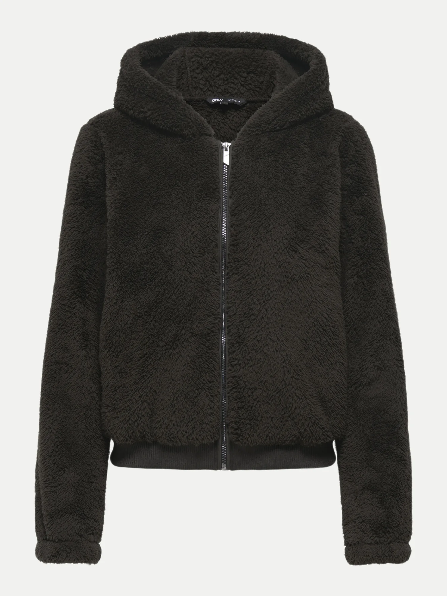 Teddy-Jacke 244915-Chocolate Torte S - Only - FashionsVida