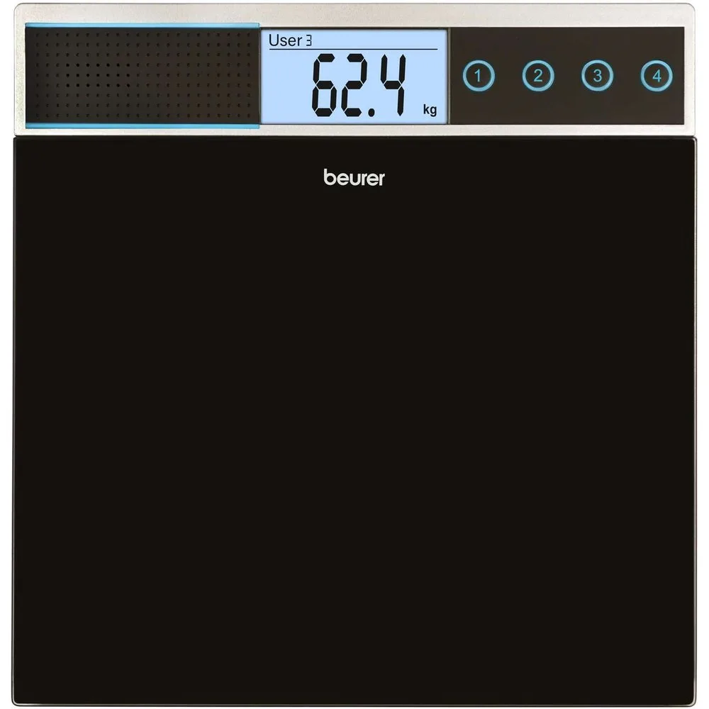 Báscula de baño digital con altavoz GS-39 - Beurer - FashionsVida
