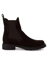 Tamaris Leather Classic High Chelsea Ankle Boots - Brown - Size: 3.5