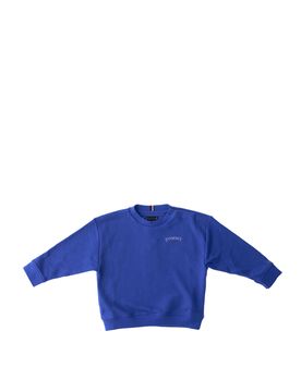 Felpa girocollo BLU 8