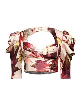 Top Mujer Beige 38 Mujer