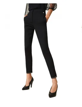Twin Set - Sigaretta Pietre Fondo 202TP225B-06 - Twin-Set - FashionsVida