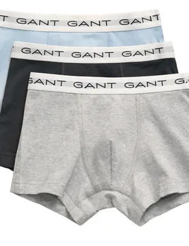 Boxers 900008003 3 Unità Light Grey Melange 12-24 Mesi