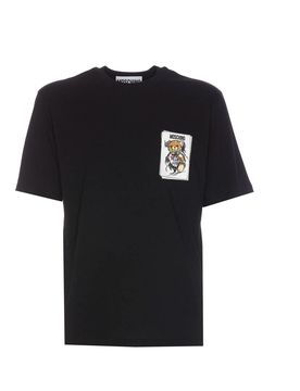 T-shirt con orsetto disegnato