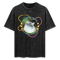 A Conundrum T-Shirt Fashion Print Casual Short Sleeve