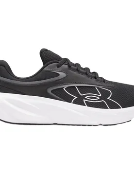 Surge 5 Running Shoes Black / White UK 8 Men - Under armour - FashionsVida