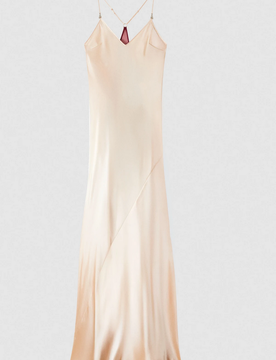Abito in raso donna rosa