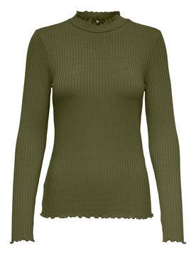 JDY Camiseta 'Fransiska' caqui