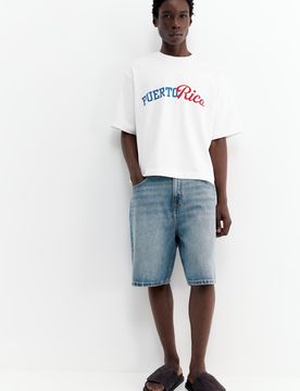 T-Shirt Cropped Puerto Rico