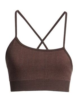 Top Mujer Marrón chocolate L,XS Mujer