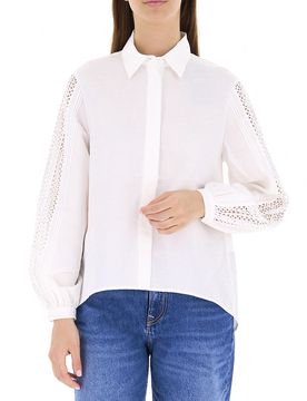 Camicia misto lino BOSS PANNA 40