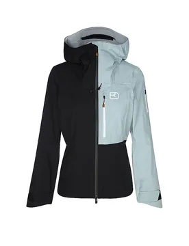 Chaqueta de esquí de travesía para mujer Ortler 3L con capucha negro S - Ortovox - FashionsVida