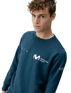 Sweat-shirt Movistar Sea Blue S - Born Living Yoga - FashionsVida
