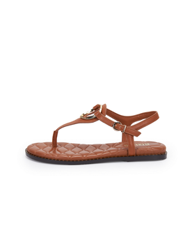 Blauer sandalo donna cognac