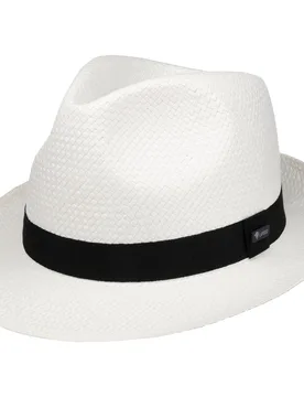 White City Trilby Hat by - white - Female - Size: L (58-59 cm) - Lipodo - FashionsVida